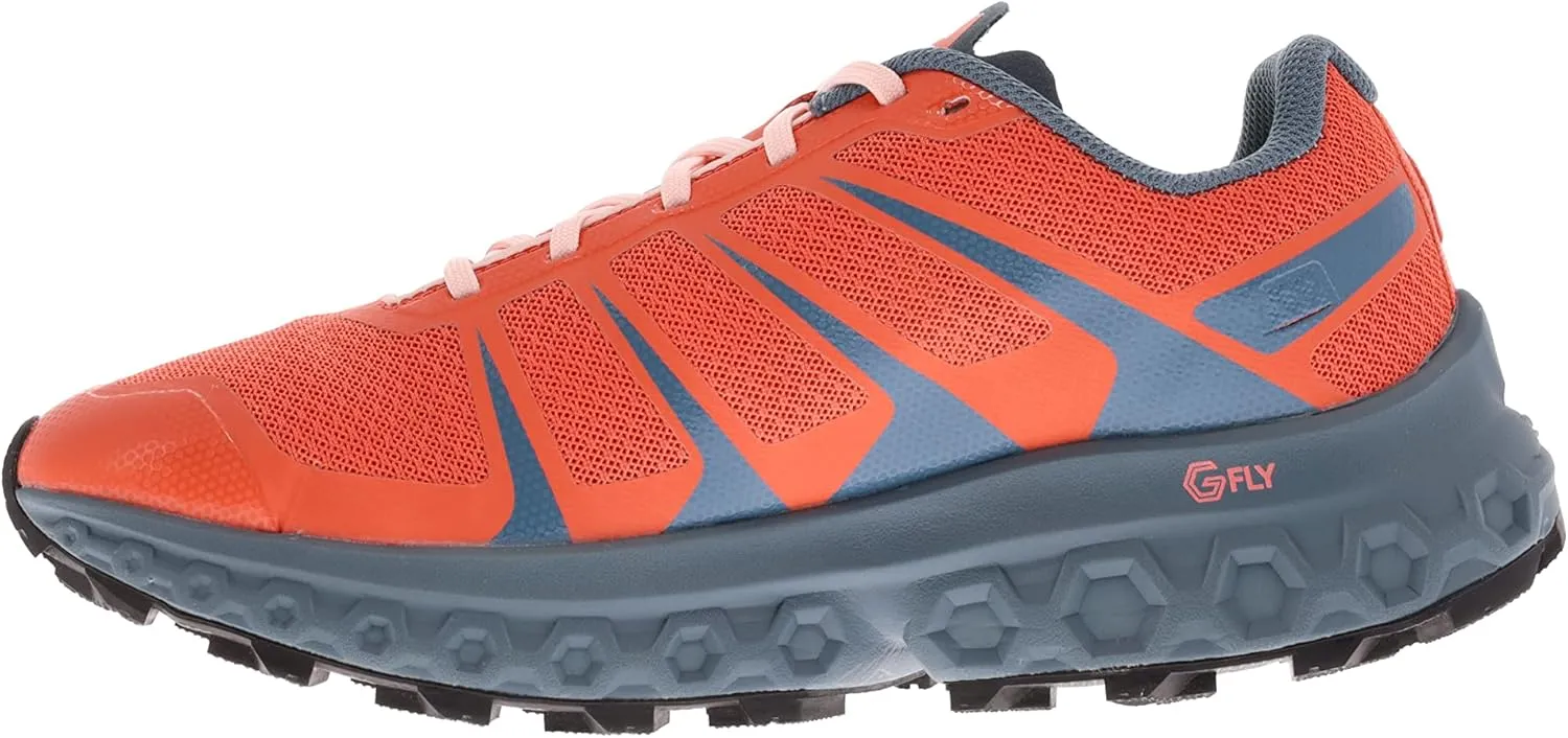 Inov-8 Women's Trailfly Ultra G 300 Max Breathable Light Comfortable Cushioned Terrain Running Shoes | Wider Fit