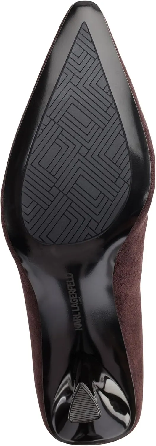 KARL LAGERFELD womens Kelsa Everyday Heeled Bootie