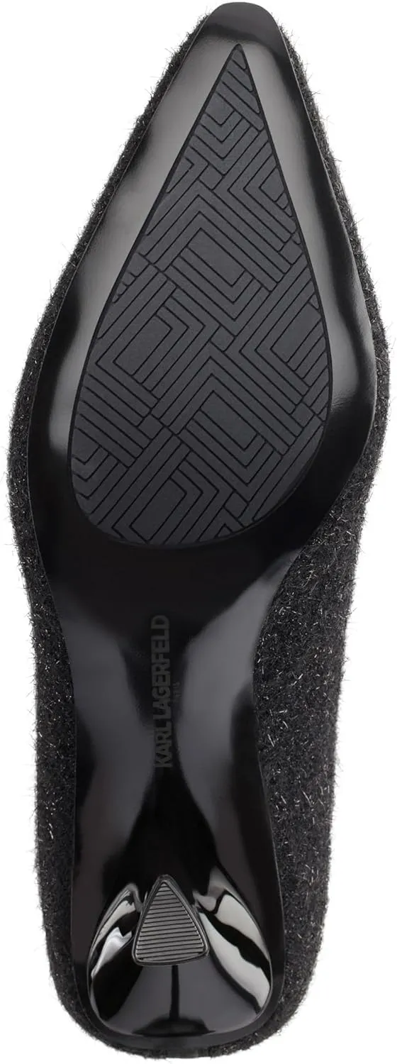 KARL LAGERFELD womens Kelsa Everyday Heeled Bootie