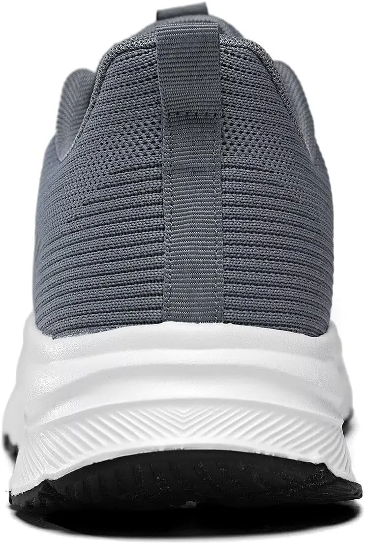 KDN Men's Wide Toe Box Shoes Cushioned Road Running Shoes Non Slip Mens Walking Sneakers for Wide Feet Comfortable Athletic Gym Workout Shoes Wide Width
