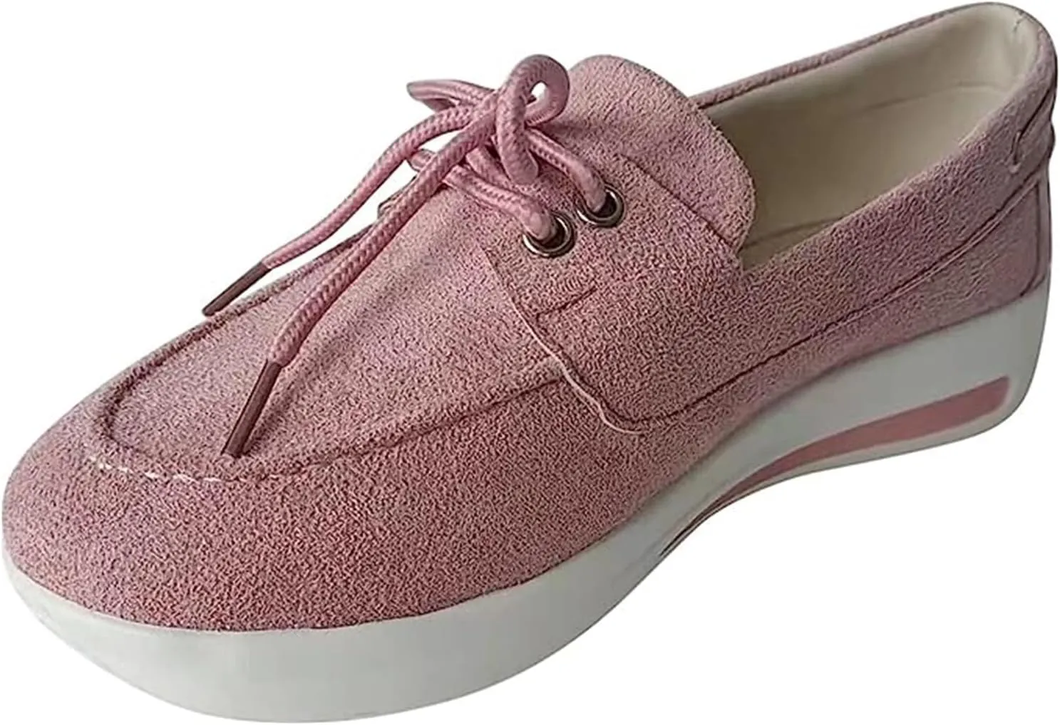 Ladmiple Shoes For Women Sneakers Slip Ons Low Cut Casual Canvas Walking Shoes Summer Fashion Platform Flats Loafers
