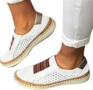 Ladmiple Sneakers For Women Slip On Wide Width Low Cut Casual Walking Canvas Shoes Dressy Summer Fashion Flats Loafers