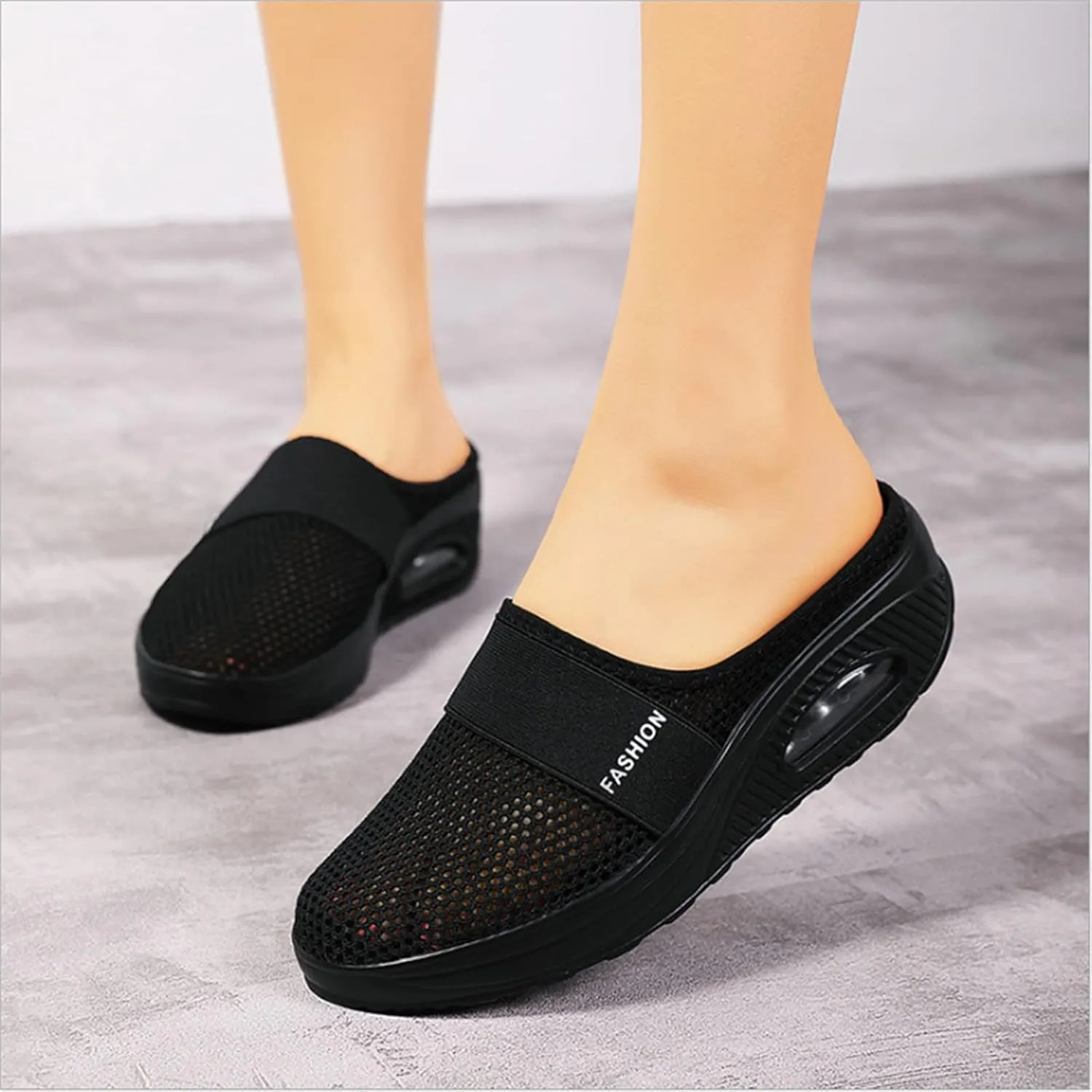 Ladmiple Sneakers For Women Walking Shoes Slip On Low Cut Casual Dressy Summer Comfort Fashion Platform Flats Loafers