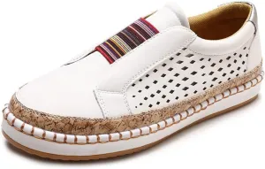 Lausiuoe Shoes for Women Sneakers Slip On Canvas Shoes Low Cut Casual Walking Fashion Lightweight Comfortable Flat Loafers