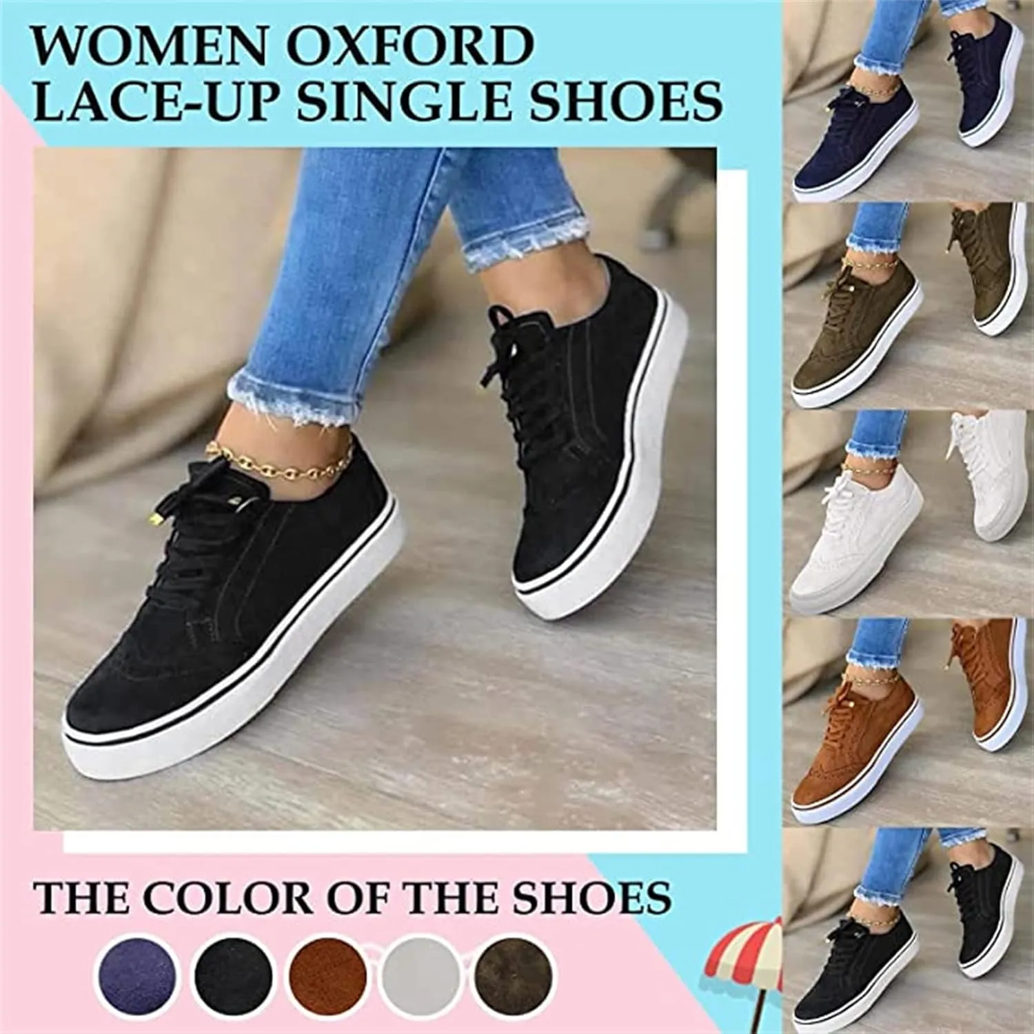 Lausiuoe Women's Fashion Sneakers Slip On Canvas Shoes Low Cut Casual Classic Fall Soft Comfort Walking Flat Loafers