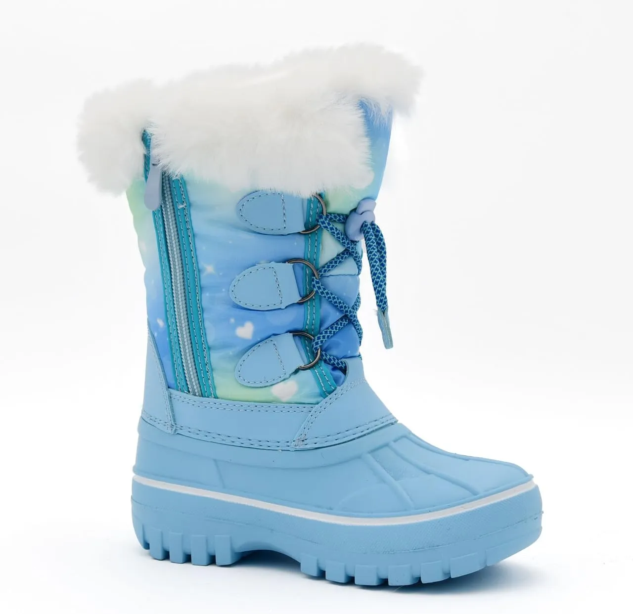 Light Up Boots Boys Girls Little Kids Winter Snow Boots