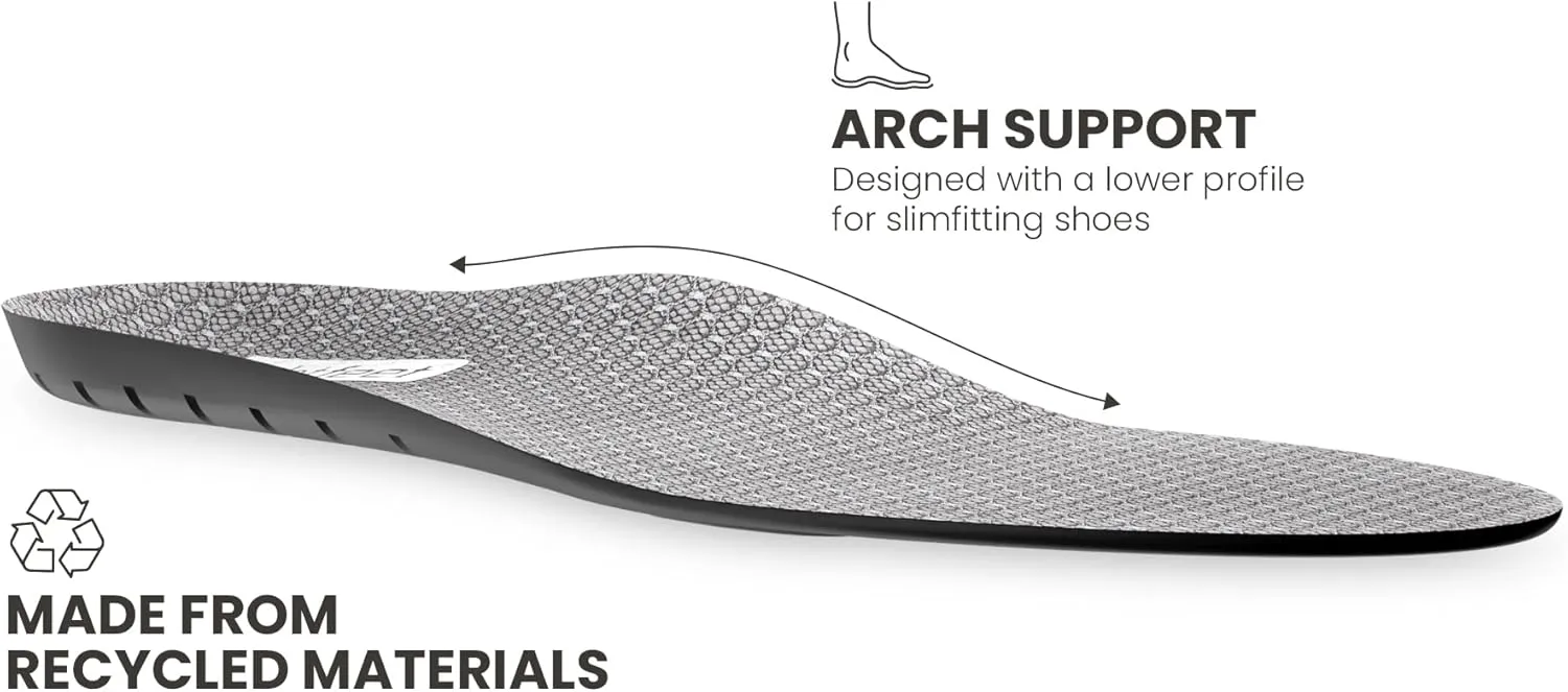 Lightfeet Slimfit Support Insoles: Optimal Support, Fit, & Comfort for Slim-Fit Shoes | Designed by Australian Podiatrists | Boost Muscle Efficiency, Reduce Joint Stress & Impact – XS