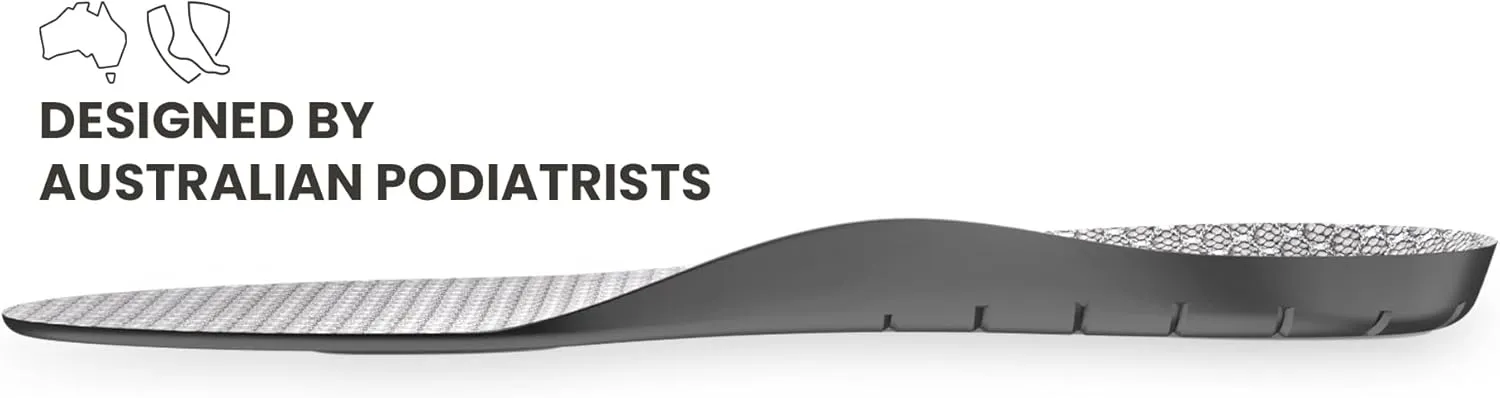 Lightfeet Slimfit Support Insoles: Optimal Support, Fit, & Comfort for Slim-Fit Shoes | Designed by Australian Podiatrists | Boost Muscle Efficiency, Reduce Joint Stress & Impact – XS