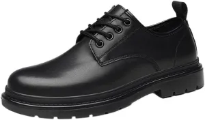 Lightweight Men's Breathable Dress Shoes for Summer Weddings - Slim Fit Oxfords with Cushioned Arch Support