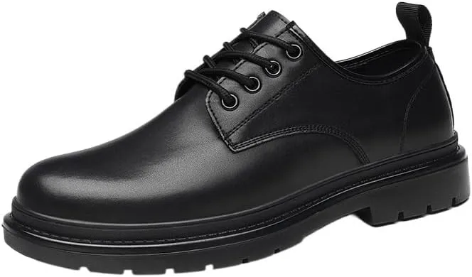 Lightweight Men's Breathable Dress Shoes for Summer Weddings - Slim Fit Oxfords with Cushioned Arch Support