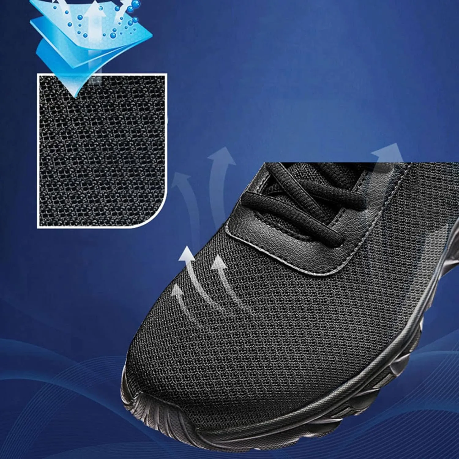 Lightweight Shoes Men Sports Shoes Simple Solid Color Fashion Summer New Pattern Mesh Breathable Comfortable Non Slip