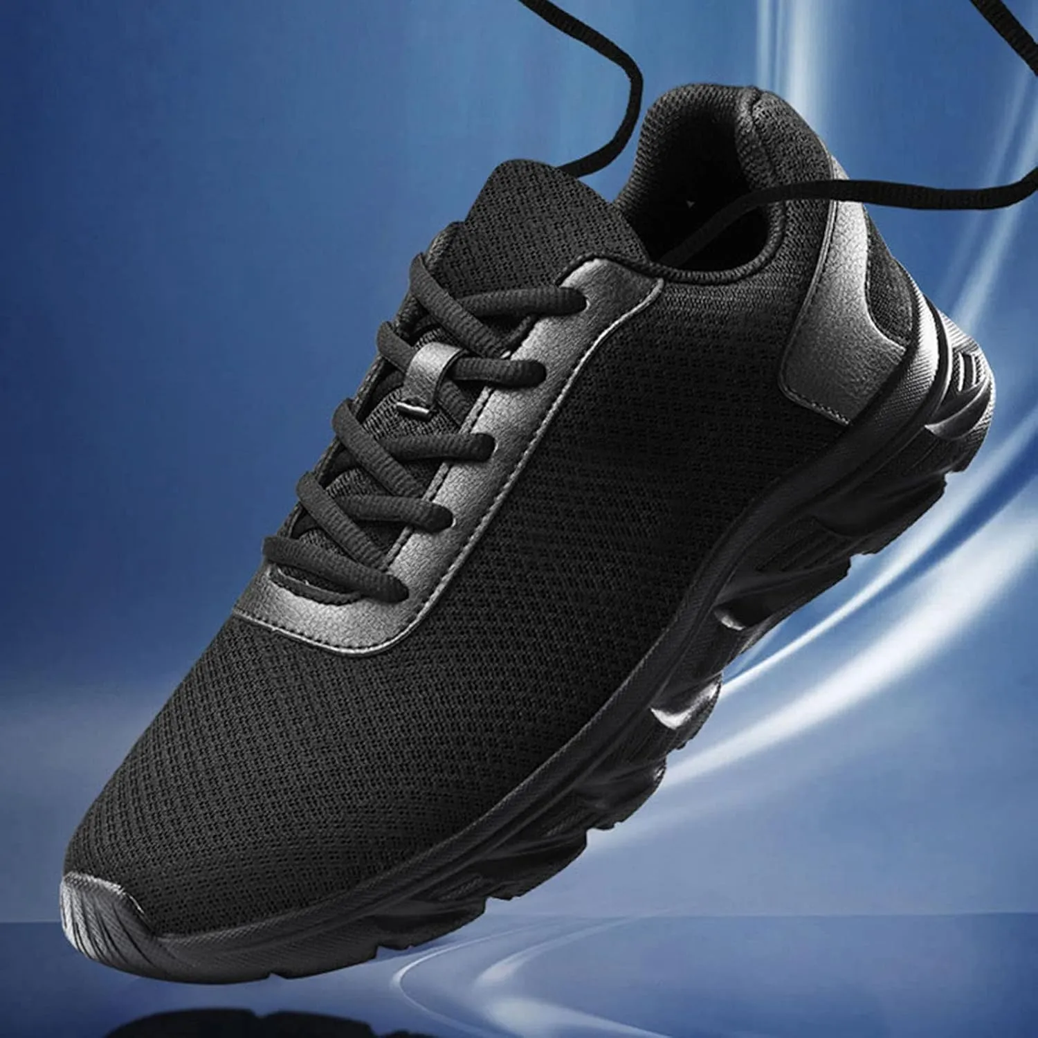 Lightweight Shoes Men Sports Shoes Simple Solid Color Fashion Summer New Pattern Mesh Breathable Comfortable Non Slip