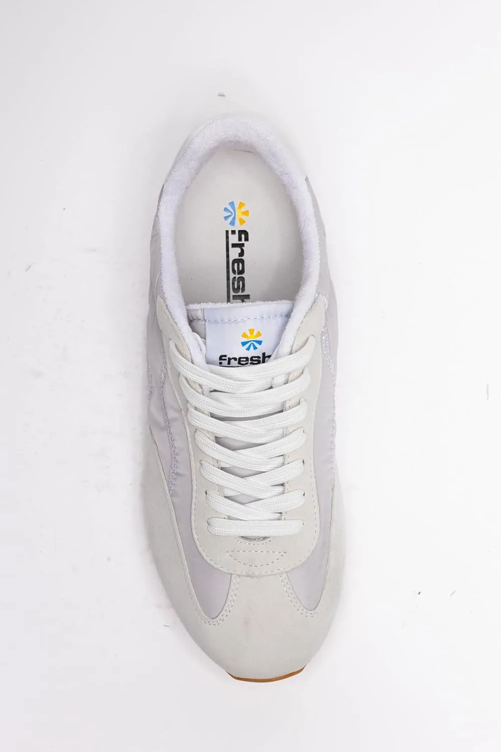 Lo Pro Runner, Vintage Fashion Sneakers. Lightweight Walking and Comfortable Everyday Shoes. Nylon-Suede, Rubber Sole