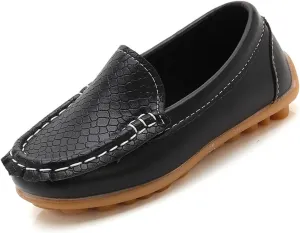 Loafers Shoes Flat Shoes Boat Shoes Casual Shoes Slip on Toddler Shoes Little Kid Boys Girls Soft Slip On Loafers