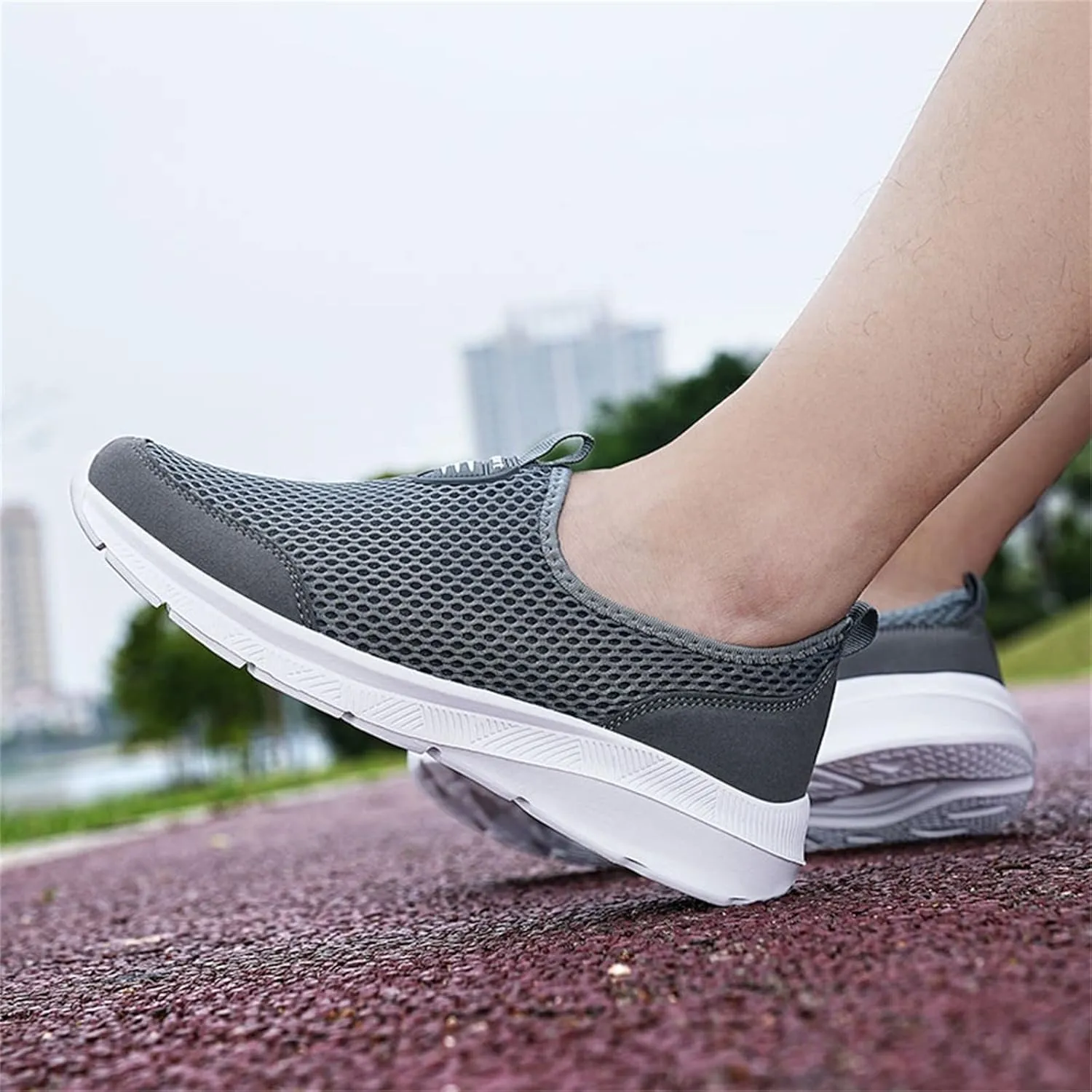 Low-Top Slip Ons Women's Fashion Sneakers Casual Walking Shoes Women Mesh Breathable Men's Casual Shoes Women Shoes Sneakers Red Tennis Shoe Trainers Shoe