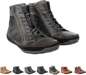 Magic Shoes Alaskan Mens, Barefoot Winter Boots Women, Non-Slip Hiking Footwear With Fleece Lined, Comfort Warm Work Boots Grounded Shoes Zero Drop Booties for Walking Fishing Trekking