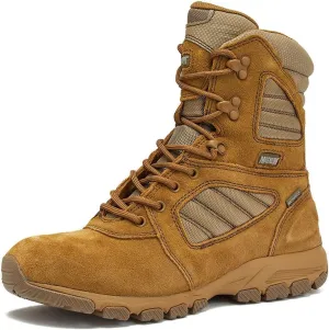 MAGNUM Men's Bragg Waterproof Tactical Boots for Men, Mens Military Hiking Boots, Breathable Light Weight Work Boots for Men