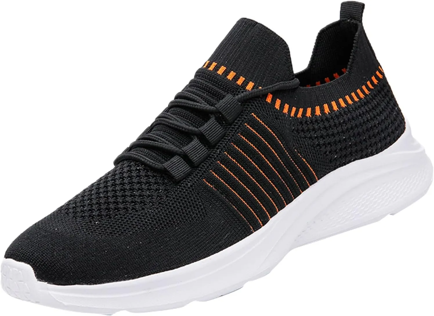 Men Shoes Summer Lightweight Breathable Lace Up Casual Shoes Casual Running Sneaker for Men Walking
