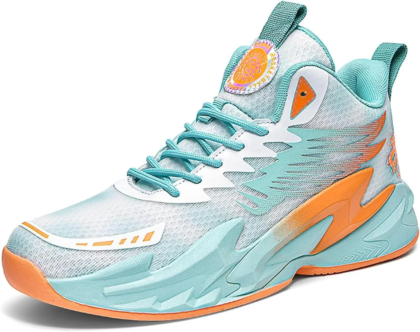 Men's Basketball Shoes Anti-Slip Breathable Womens School Training Running Shoes Fahsion Sneakers Comfortable Outdoor Gym Shoes