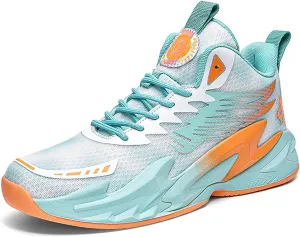 Men's Basketball Shoes Anti-Slip Breathable Womens School Training Running Shoes Fahsion Sneakers Comfortable Outdoor Gym Shoes