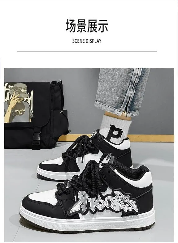 Men's Breathable Casual Sports Shoes Stylish Skate Shoes Comfortable and Lightweight Sneakers for Everyday Wear Ideal for Sports and Leisure Activities