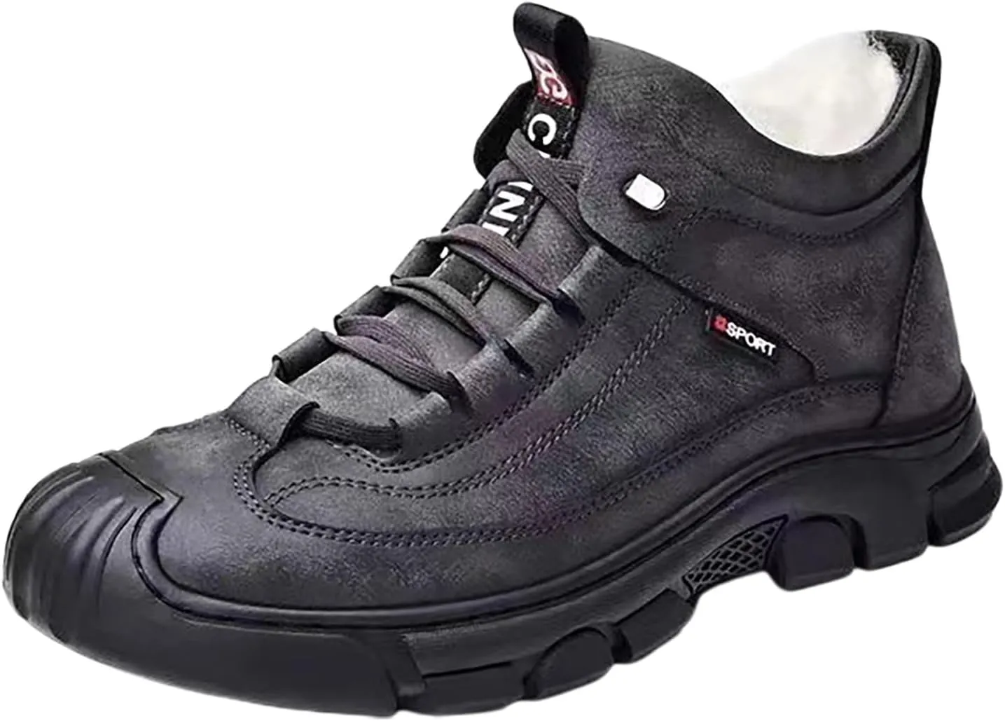 Men's Breathable Stretch Workout Shoes Portable Non Slip Fitness Workout Shoe Arch Support Sports Shoes for Men