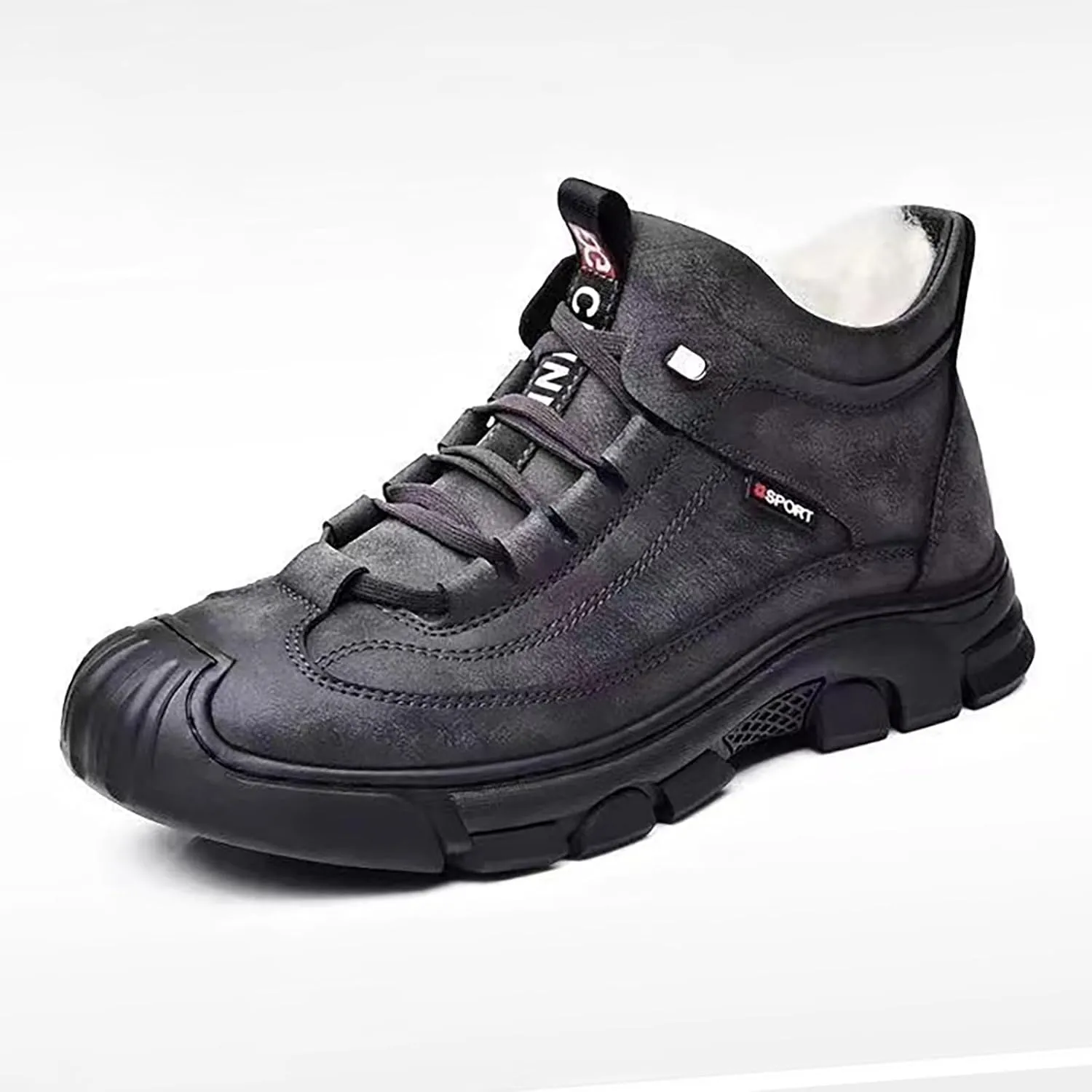 Men's Breathable Stretch Workout Shoes Portable Non Slip Fitness Workout Shoe Arch Support Sports Shoes for Men