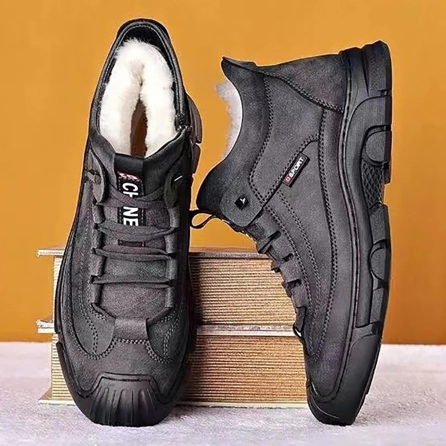 Men's Breathable Stretch Workout Shoes Portable Non Slip Fitness Workout Shoe Arch Support Sports Shoes for Men