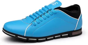 Mens Driving Shoes Fashion Walking Flat Sneakers Comfort Lace-up Business Casual Shoes Wedding Office Dress Shoes