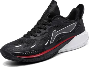 Men's Fashion Basketball Shoes Fashion Sneakers Breathable Mesh Casual Athletic Walking Shoes Non-Slip Wearable Training Sports Running Shoes