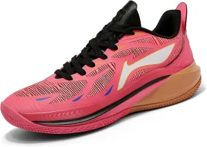 Men's Fashion Basketball Shoes Fashion Sneakers Breathable Mesh Casual Athletic Walking Shoes Non-Slip Wearable Training Sports Running Shoes