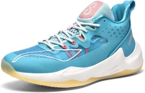 Men's Fashion Basketball Shoes Non-Slip Breathable Running Sneakers Outdoor Casual Sports Walking Shoes Street Personalized Trend Basketball Sneakers
