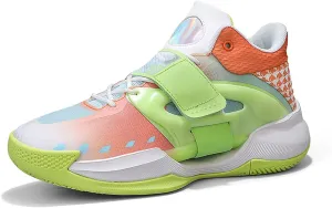 Men's Fashion Basketball Shoes Soft Sole Comfortable Sneakers Teenagers Breathable Anti-Slip Running Trainers Women's Basketball Sneakers Outdoor Casual Walking/Men's/Women's Shoes
