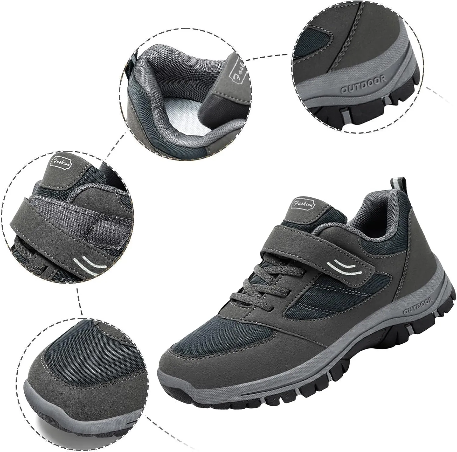 Men's Fashion Versatile Walking Shoes Lightweight Breathable Slip on Running Shoe Men's Comfortable Dress Shoes