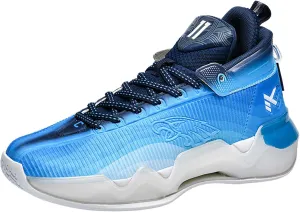 Men's Fluorescent Basketball Shoes Fashion Sneakers Indoor and Outdoor Basketball Game Training Shoes Women's Outdoor Fitness Running Shoes Men's High Top Basketball Shoes