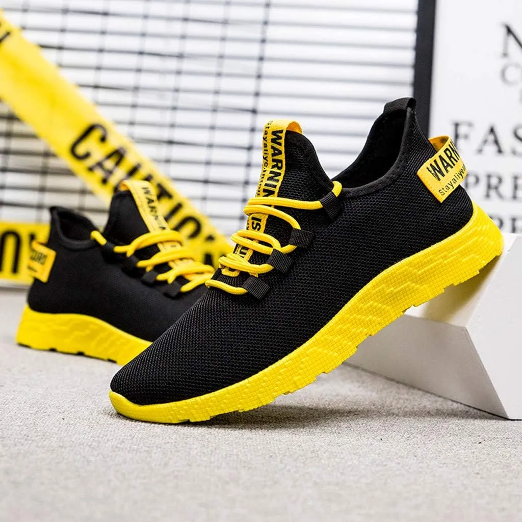 Men's Lightweight Non Slip Barefoot Shoes Casual Sneaker Mesh Breathable Walking Shoe Athletic Fashion Sneakers