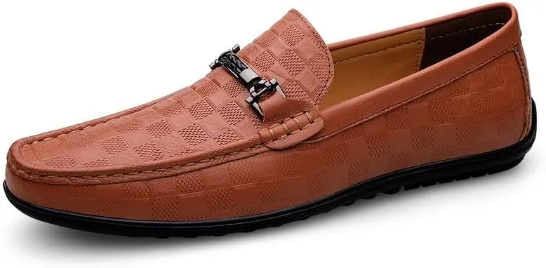 Men's Modern Classic Slip On Oxfords Shoes Mens Patent Leather Wingtip Brogue Dress Shoes