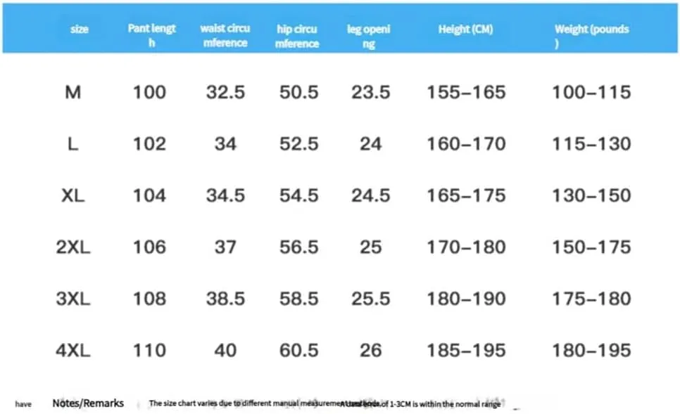 Men's Pants Elastic Waist Breathable Quick Dry Sport Slim Fit Casual Straight Pants