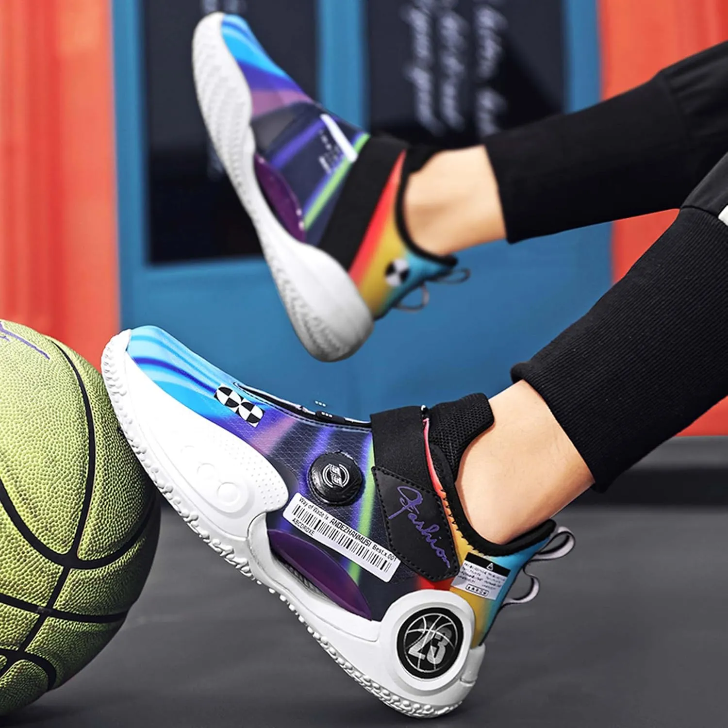 Men's Professional Basketball Shoes Non-Slip Training Low Top Sports Running Shoes Teenagers Fashion Sneakers Women's Outdoor Casual Sports Walking Shoes