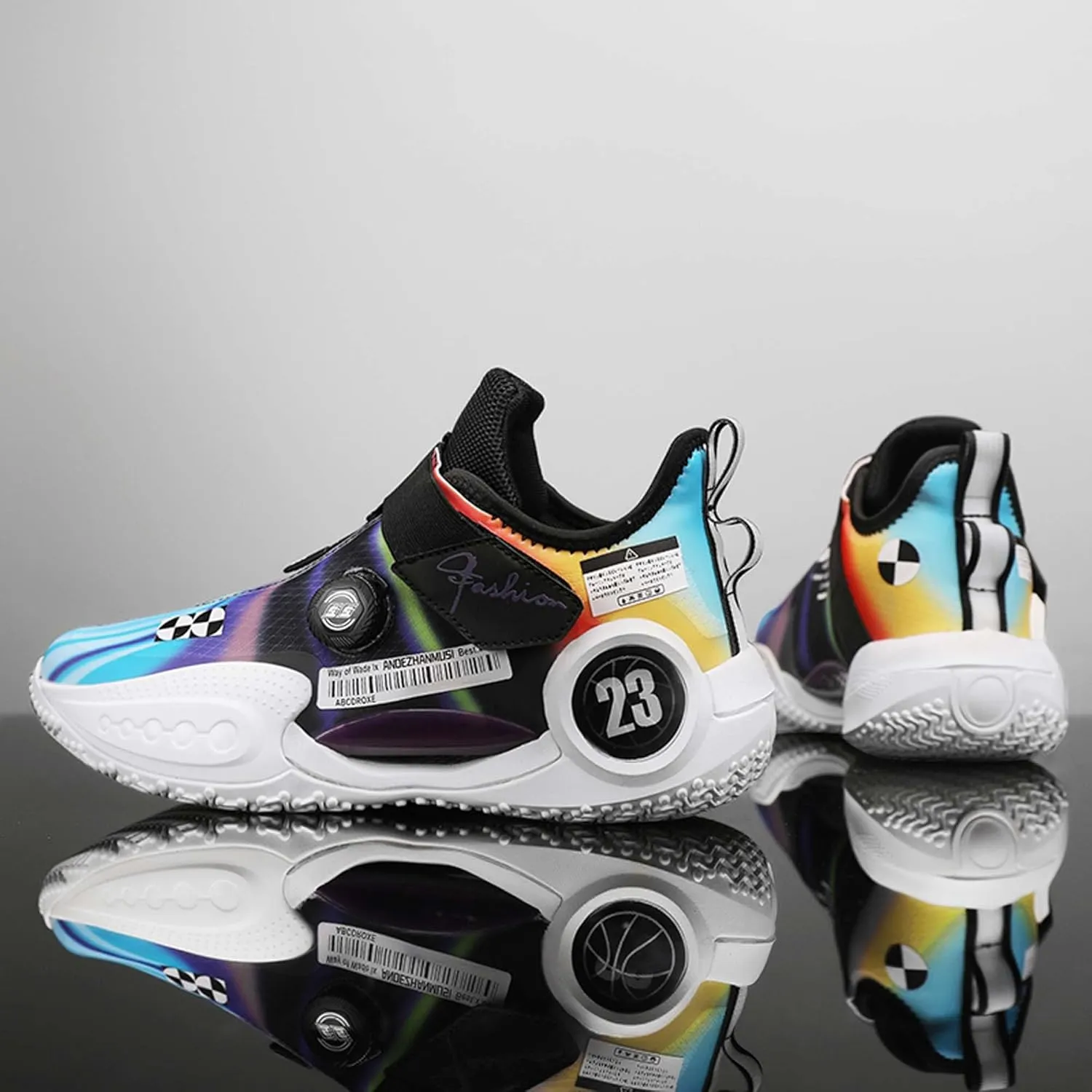 Men's Professional Basketball Shoes Non-Slip Training Low Top Sports Running Shoes Teenagers Fashion Sneakers Women's Outdoor Casual Sports Walking Shoes