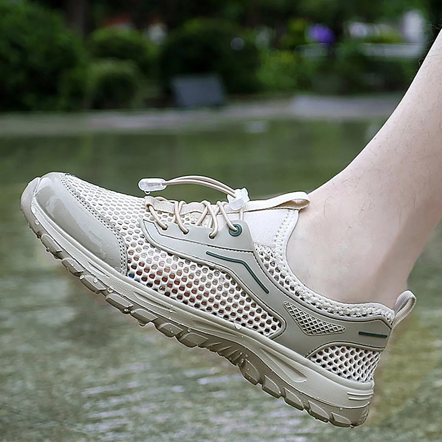Mens Running Hollow Sneaker Tennis Workout Womens Breathable Non Slip Gym Sports Lace Up Trainers Tennis Shoes