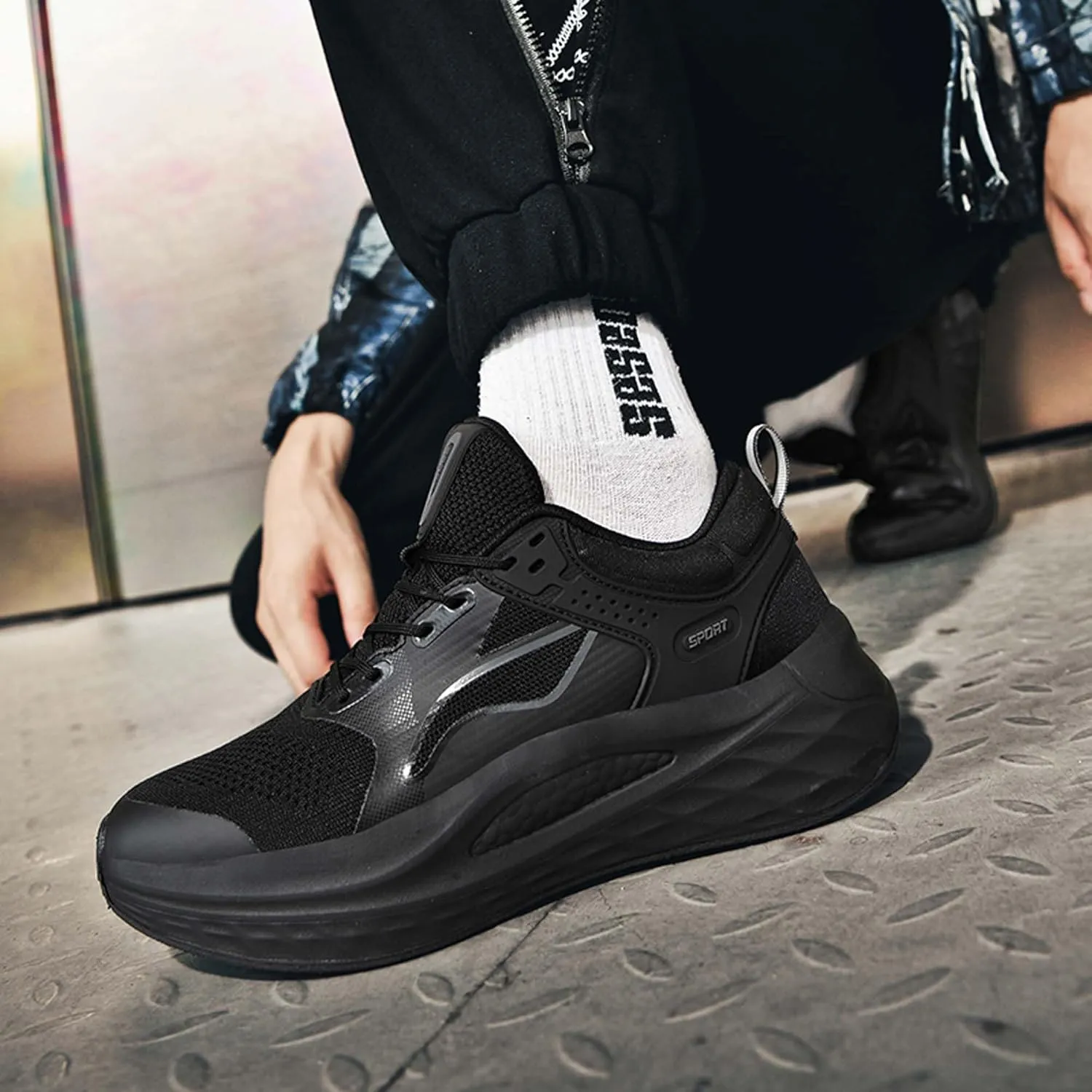 Men's Running Shoes Indoor Outdoor Sports Casual Men's Basketball Shoes Women's Outdoor Casual Running Sneakers
