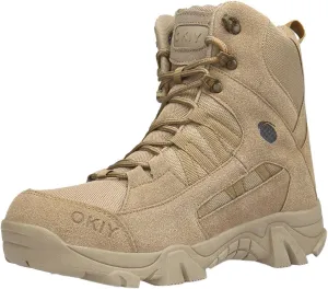 Men's Shoes High Top Lace Up Casual Shoes Outdoor Climbing Desert Boots Short Mens Low Cut Boots Casual Sneaker