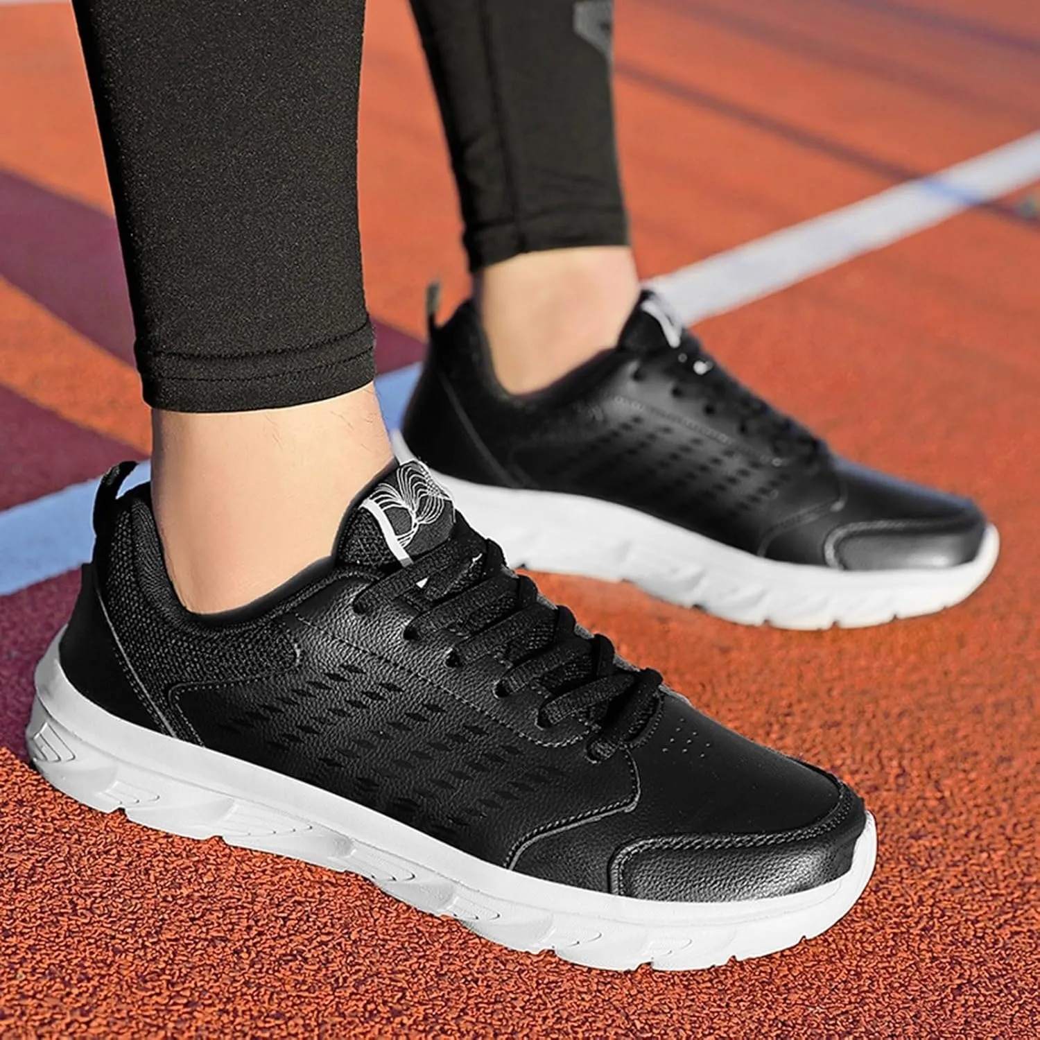 Mens Slip on Sneakers Black Shoes Mens Slip on Walking Shoes Blade Tennis Shoes Mens Tennis Shoes Tennis Court Shoes