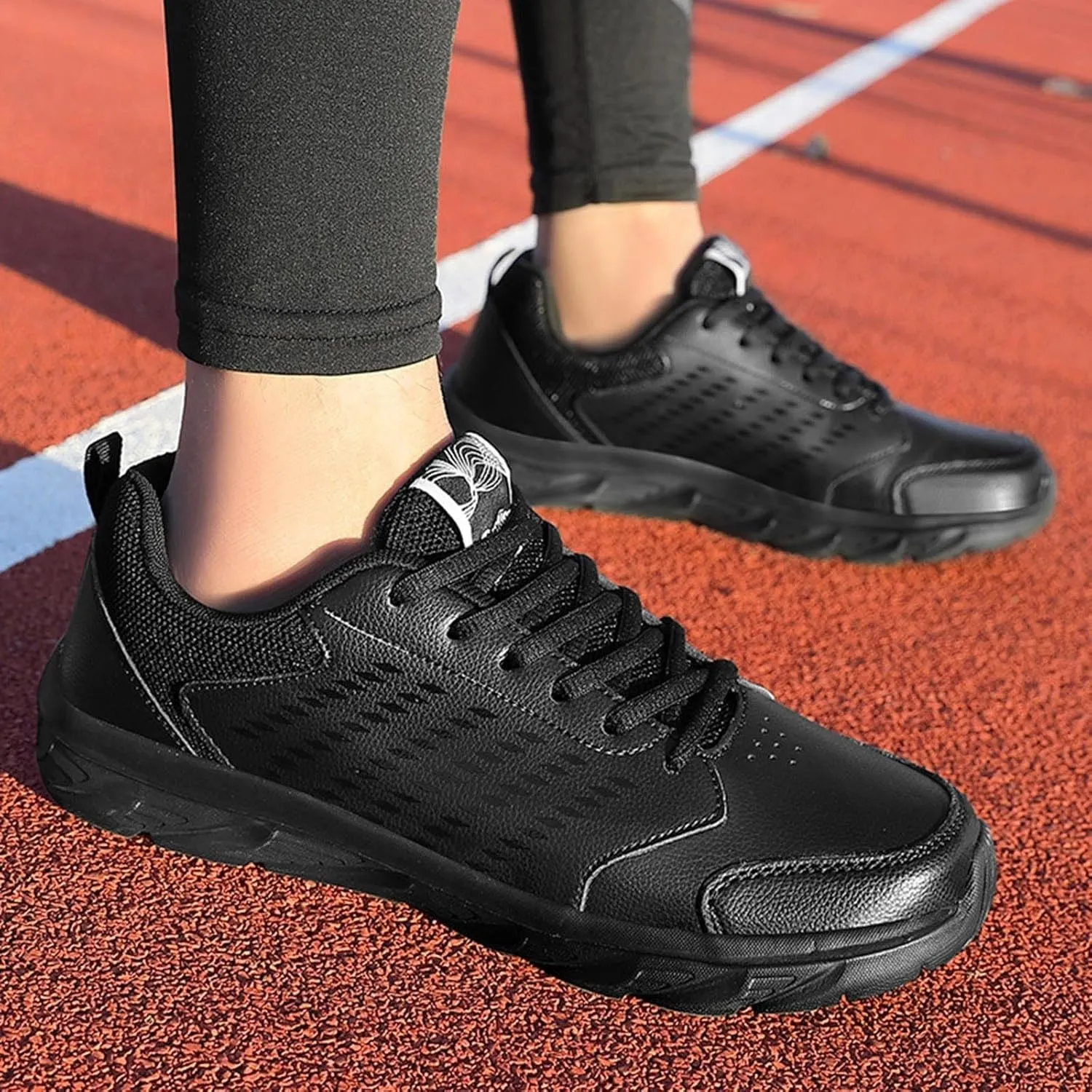 Mens Slip on Sneakers Black Shoes Mens Slip on Walking Shoes Blade Tennis Shoes Mens Tennis Shoes Tennis Court Shoes