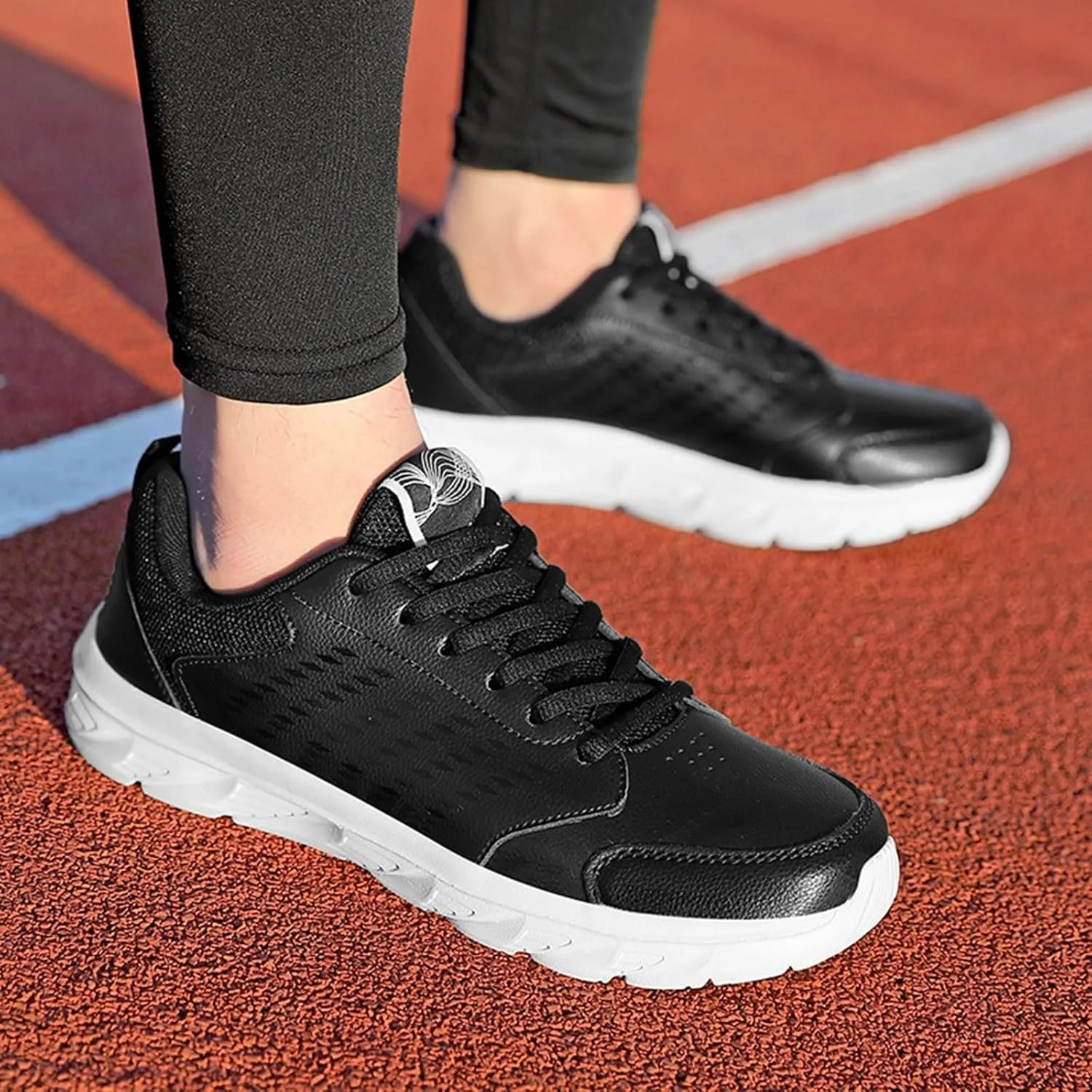 Mens Slip on Sneakers Black Shoes Mens Slip on Walking Shoes Blade Tennis Shoes Mens Tennis Shoes Tennis Court Shoes