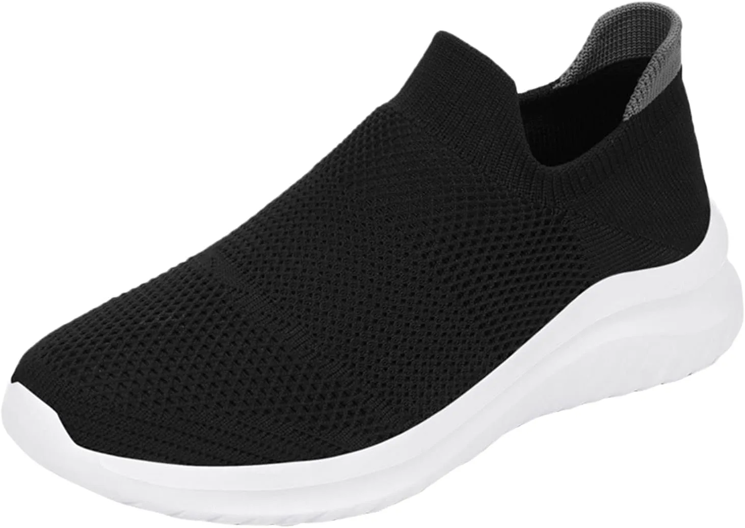 Men's Slip Shoes Sports Lace-up Breathable Casual Shoes Lightweight Versatile Fashion Men's