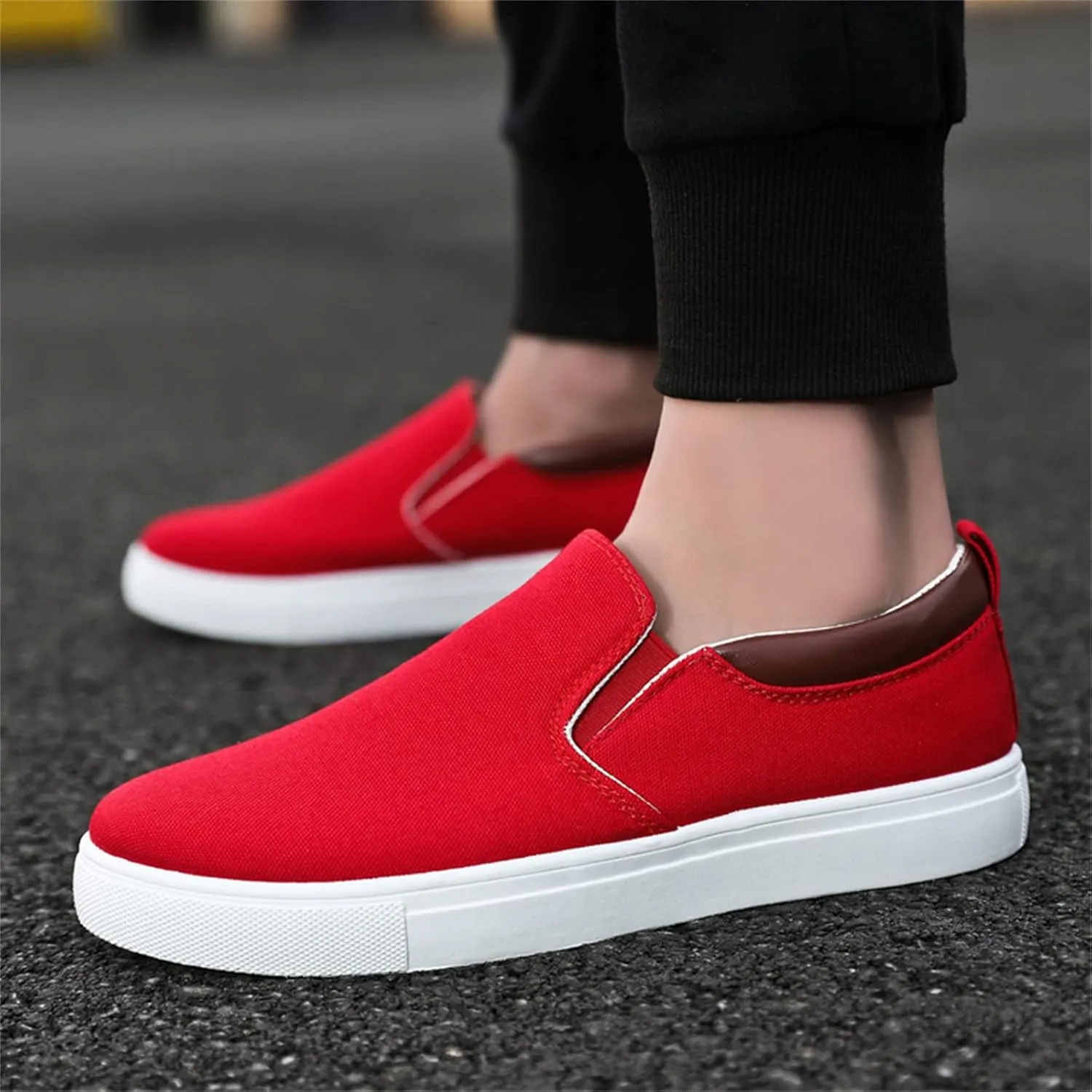 Men's Stretch Memory Foam Shoes Breathable and Light Outdoor Comfy Walking Shoe Business Casual Versatile Shoes