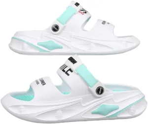 Men's Trendy Street Style Colour Block Open Toe Breathable Chunky Slippers, Comfy Non Slip Casual Durable EVA Slides For Men's Outdoor Activities,Men's sandals