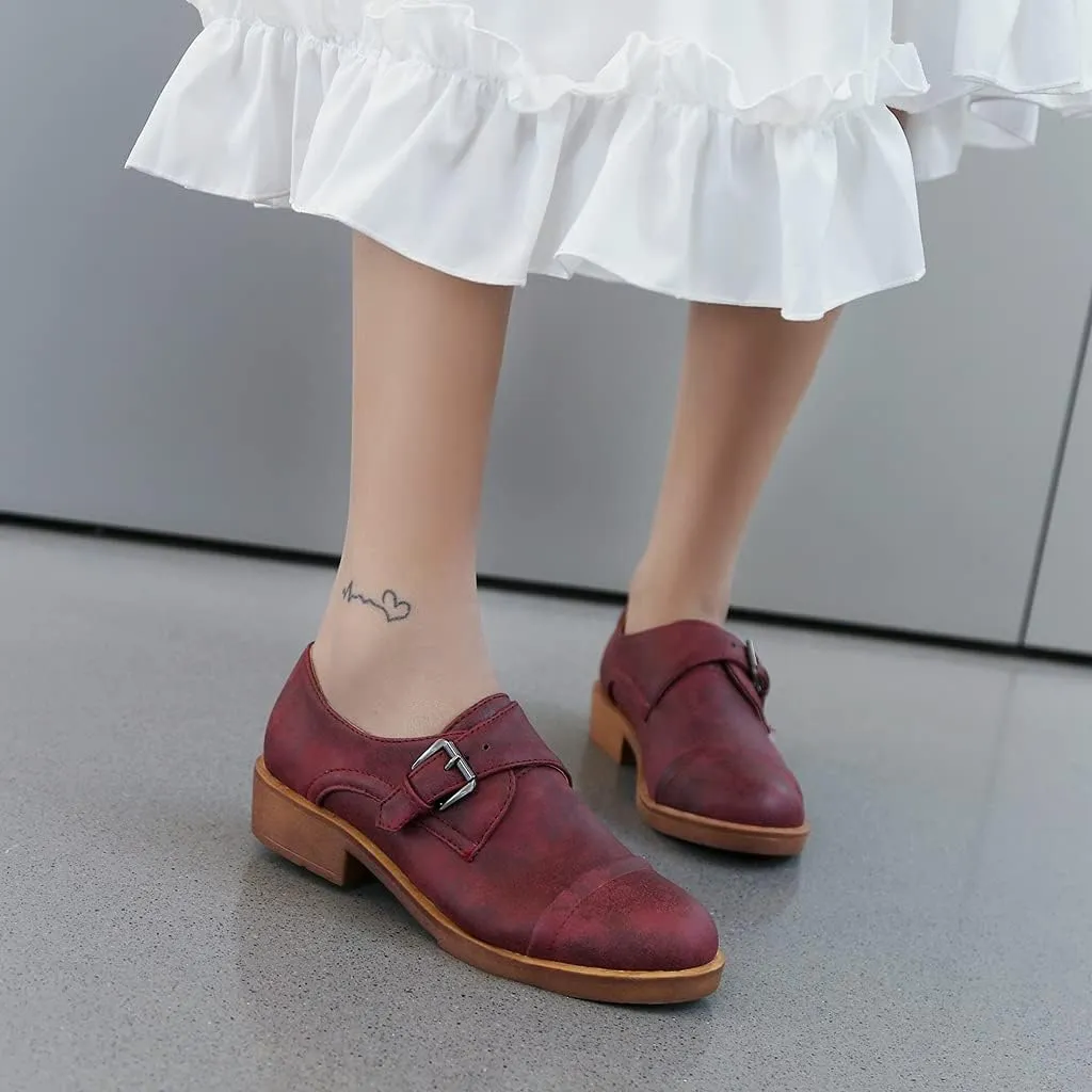 MIOKE Women's Classic Slip On Tassel Penny Loafers Patent Leather Flat Low Heel Fringed School Oxford Shoes